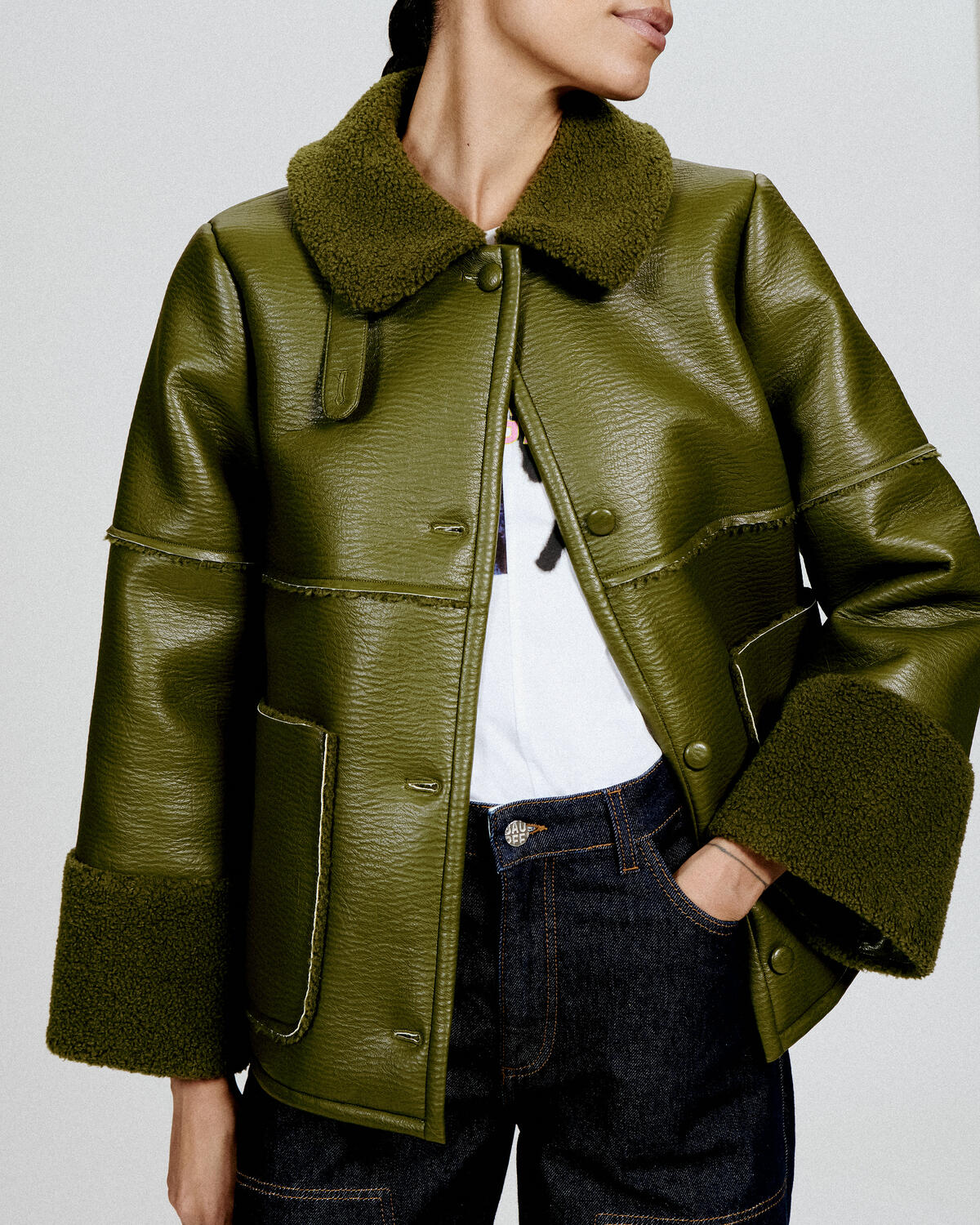 Birdie jakke - Ivy Green